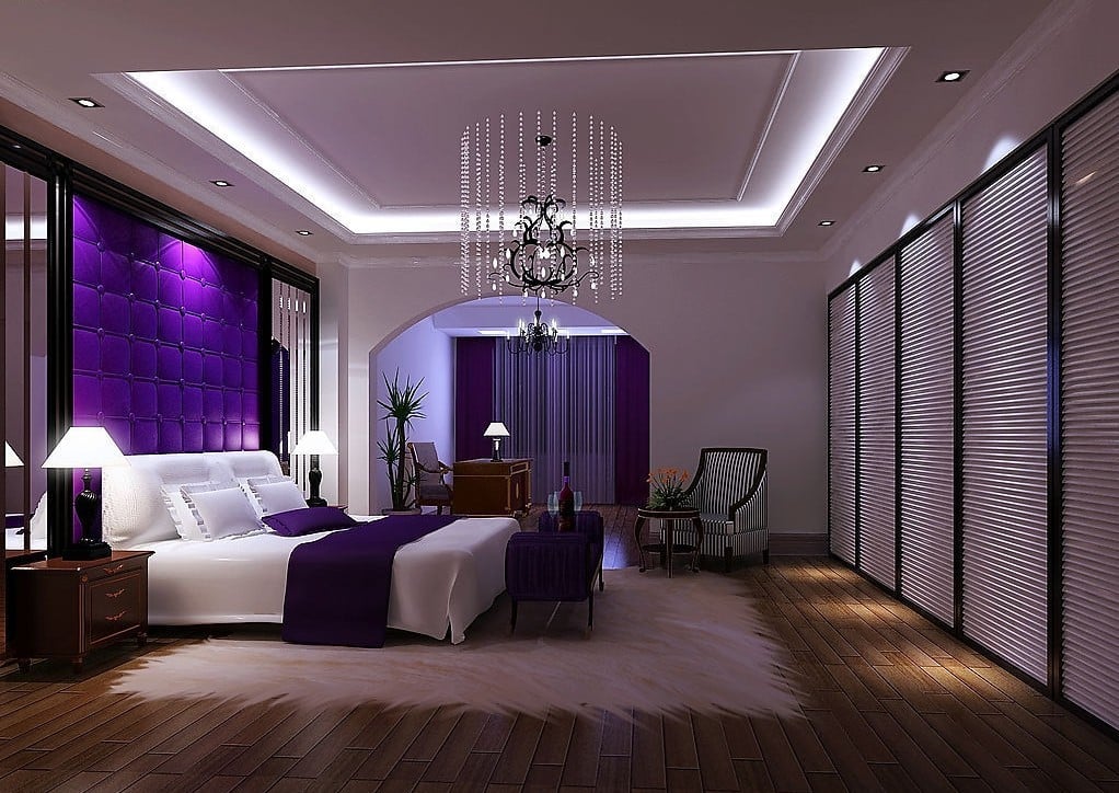 20 Beautiful Purple Bedroom  Ideas