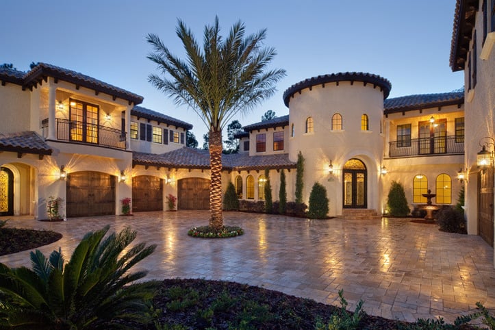 mediterranean mansion tour