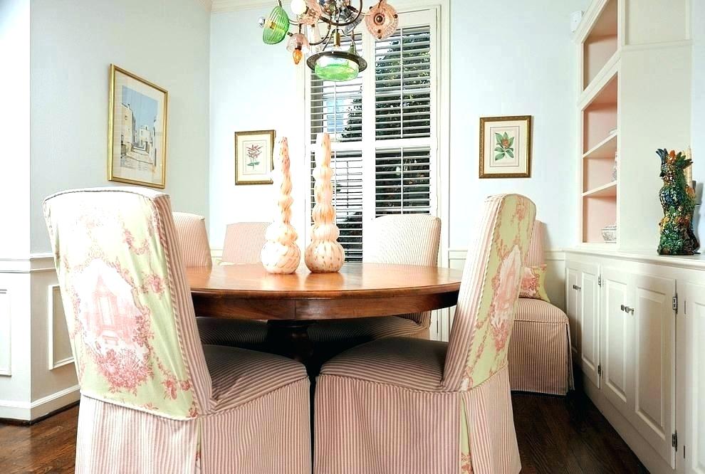 20 Interesting Dining Room Chair Cover Ideas
