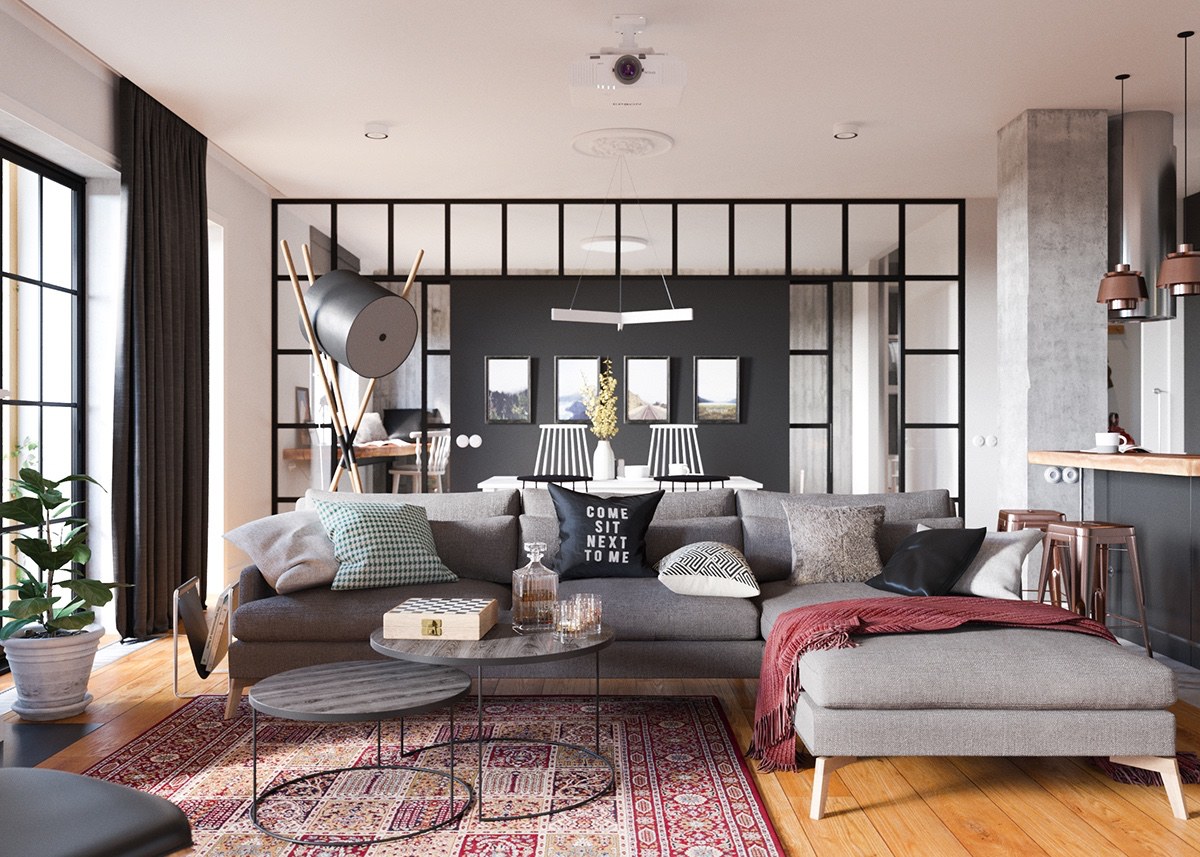 20 Stunning One Bedroom Apartment Designs