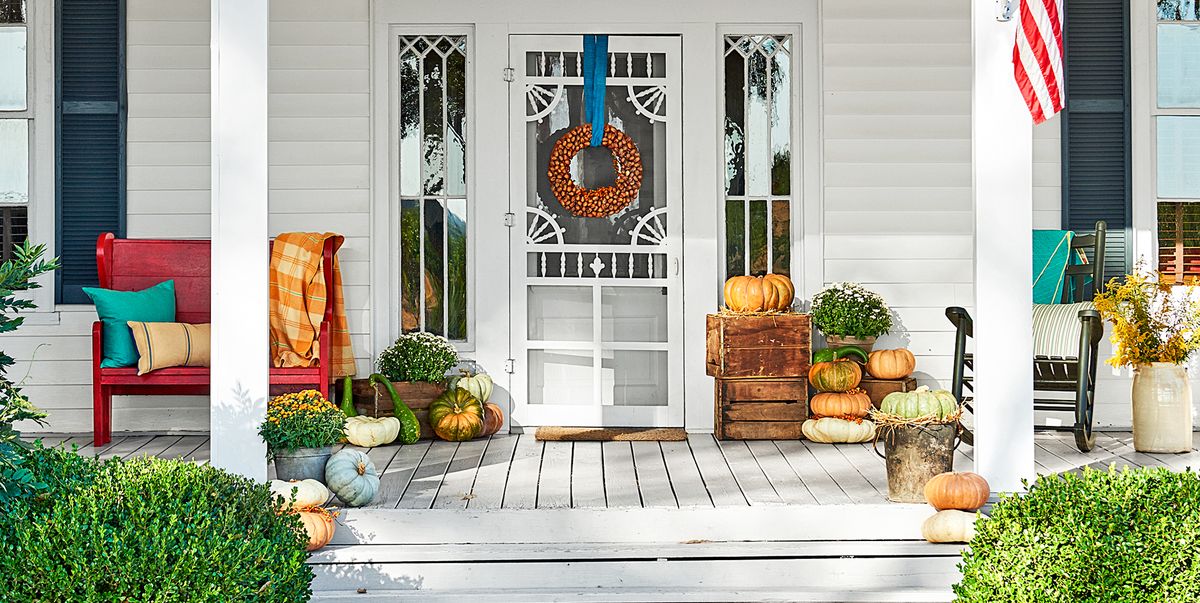 20 Awesome Thanksgiving Porch Decor Ideas