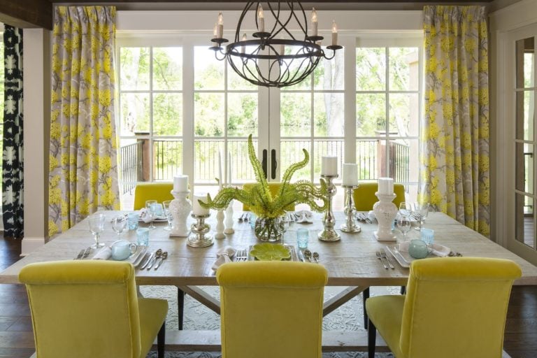 20 Awesome Yellow Dining Room Ideas